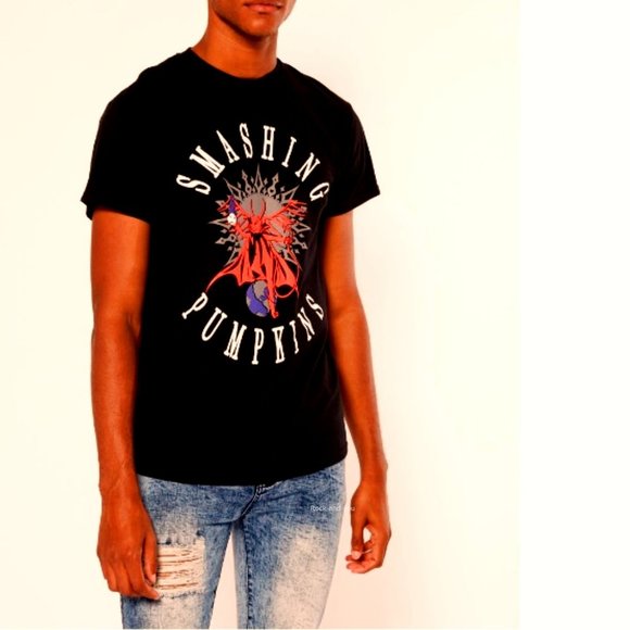 The Smashing Pumkins alternative rock Official T-Shirt Logo L XL NWT - Picture 1 of 3